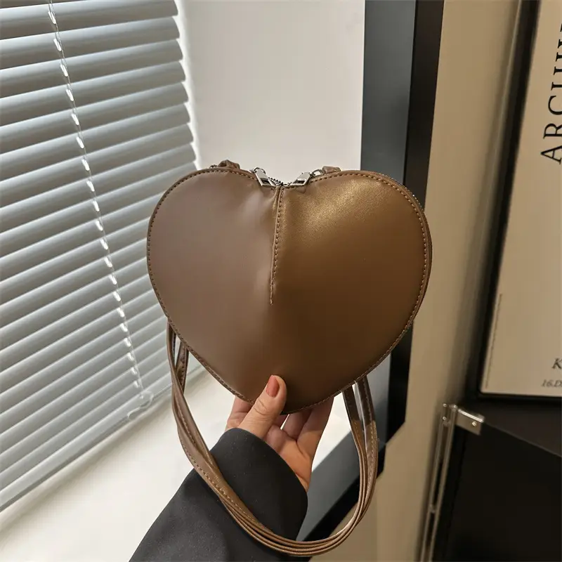 Women Heart-Shaped Underarm Bags 2024 Summer - Image 4