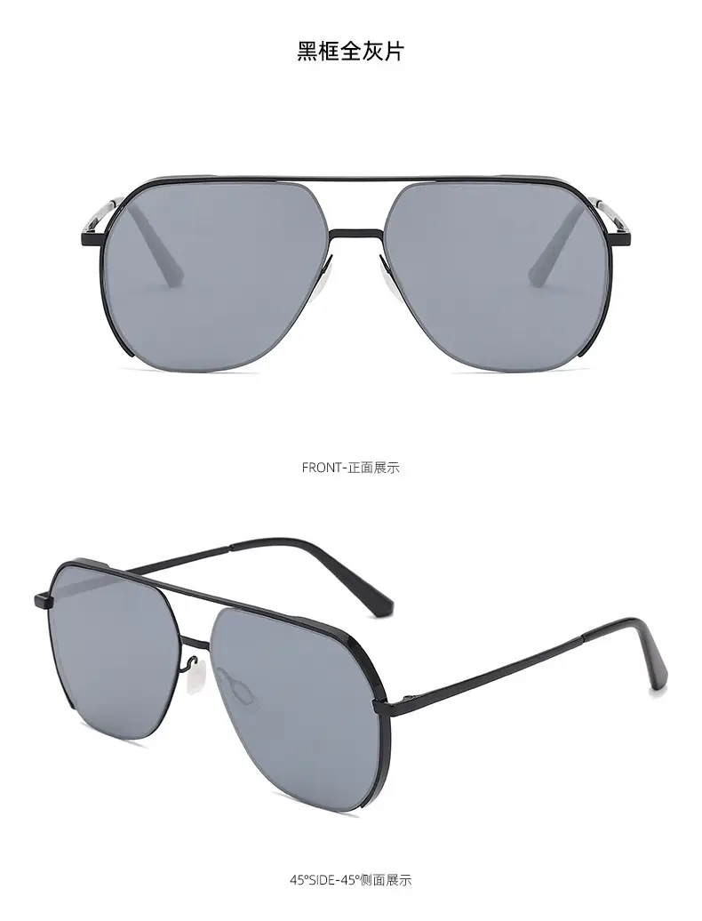 Men Women Sunglasses Available Colors Large Frame Nylon Polarized — feature 21