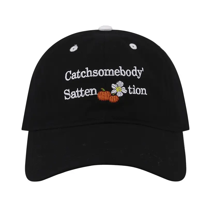 Japanese Embroidered Peaked Cap Women's All-Match Face Style - Image 7