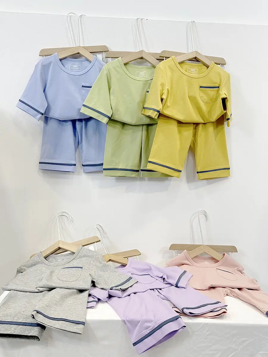 Children's Yellow 2-Piece Sleep Suit Medium Large