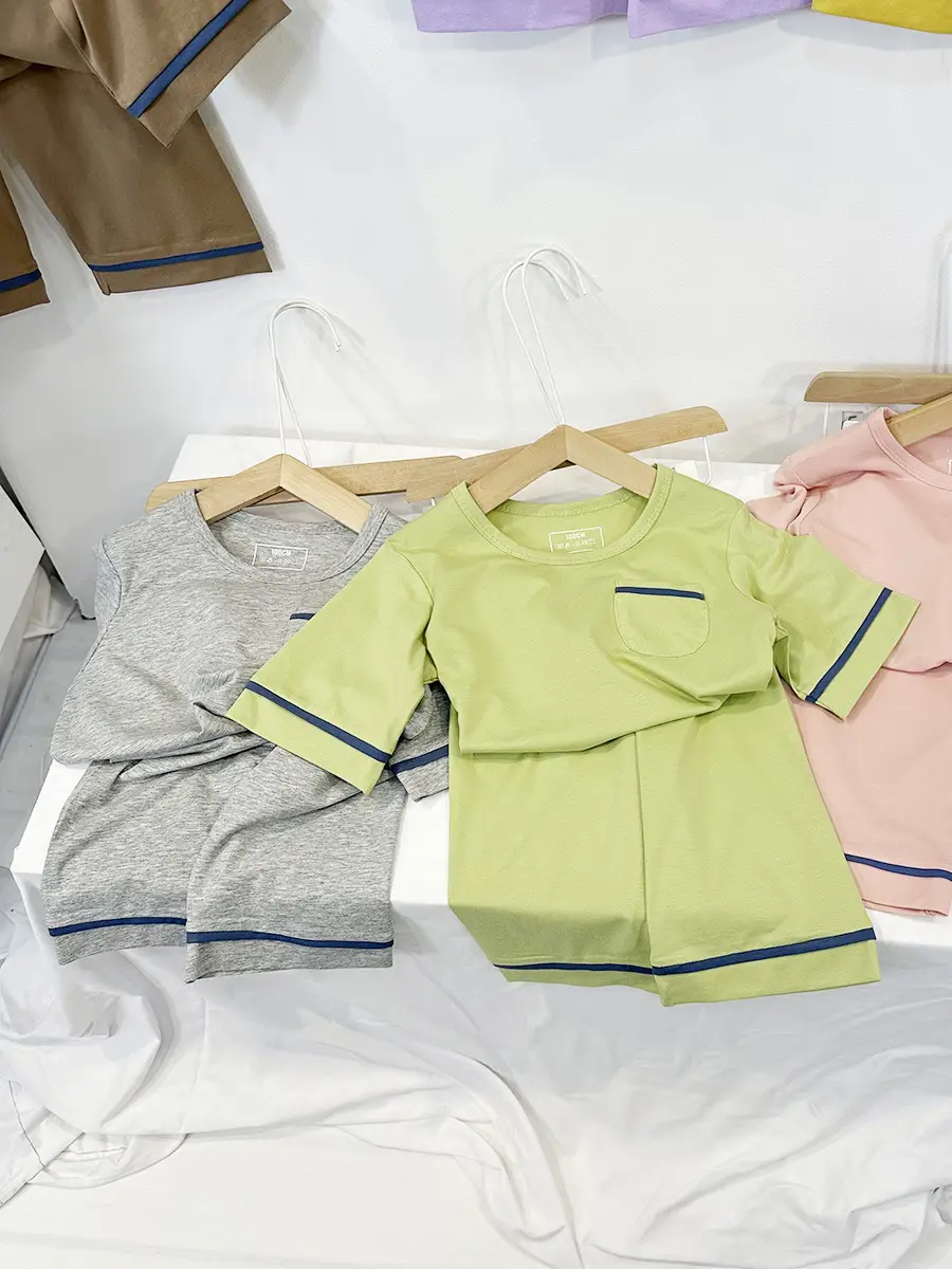 Children's Yellow 2-Piece Sleep Suit Medium Large