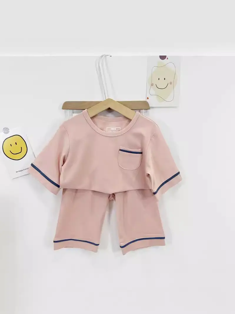 Children's Yellow 2-Piece Sleep Suit Medium Large