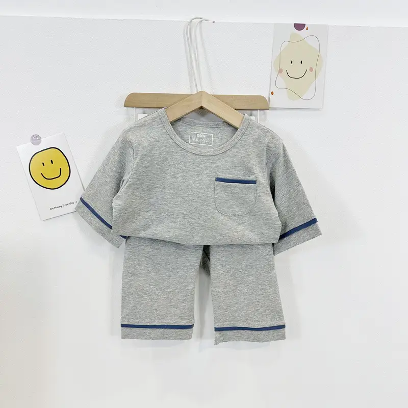 Children's Yellow 2-Piece Sleep Suit Medium Large — feature 12