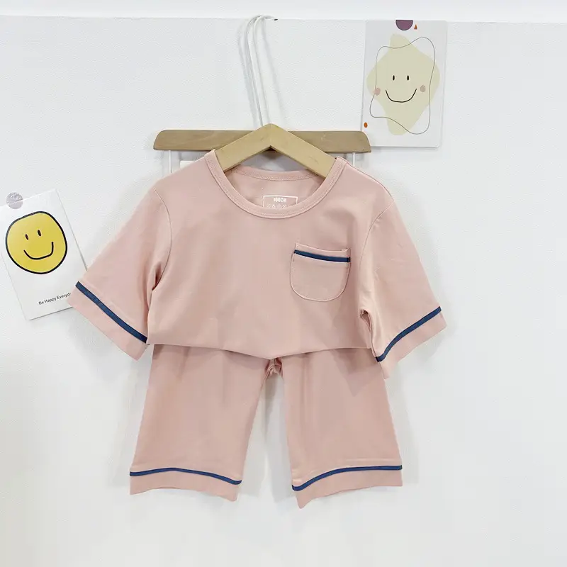 Children's Yellow 2-Piece Sleep Suit Medium Large — feature 14
