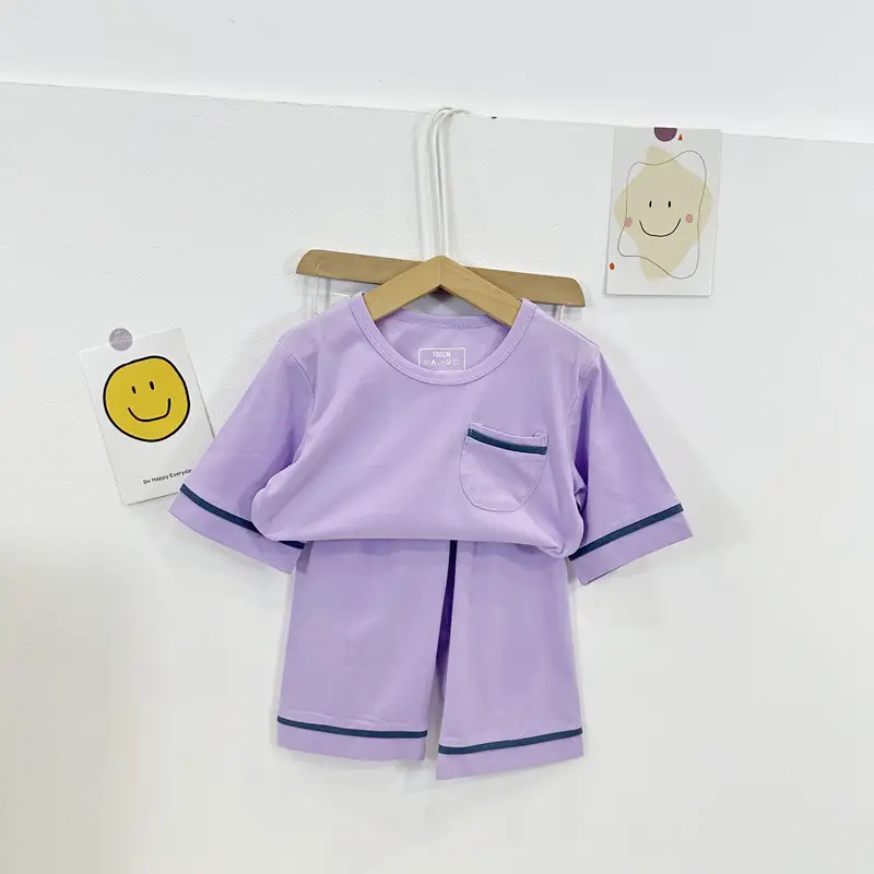 Children's Yellow 2-Piece Sleep Suit Medium Large — feature 15