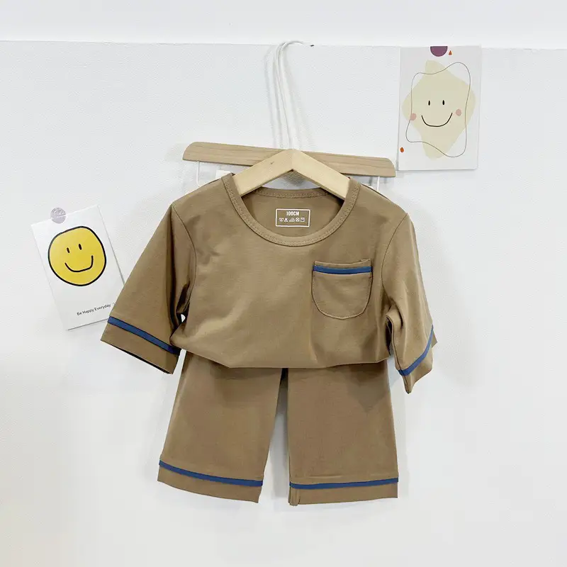 Children's Yellow 2-Piece Sleep Suit Medium Large — feature 20