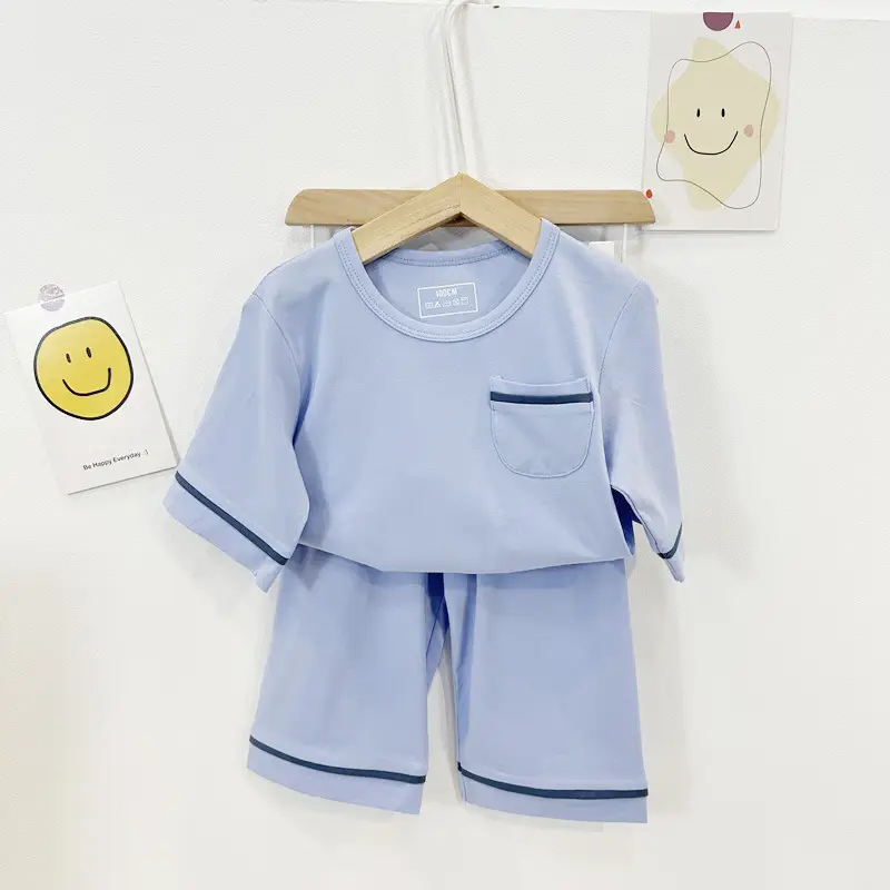 Children's Yellow 2-Piece Sleep Suit Medium Large — feature 23