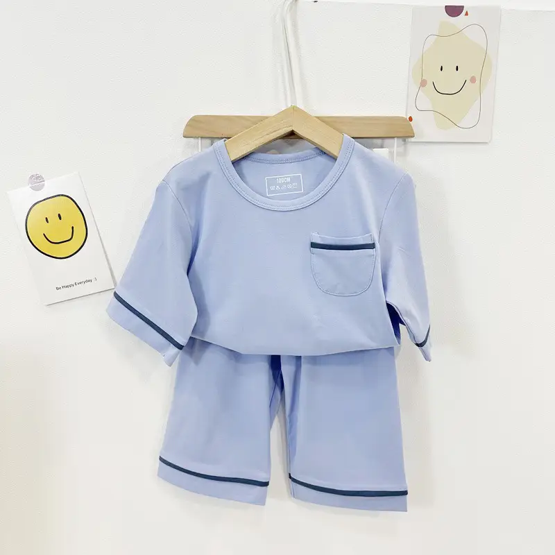 Children's Yellow 2-Piece Sleep Suit Medium Large