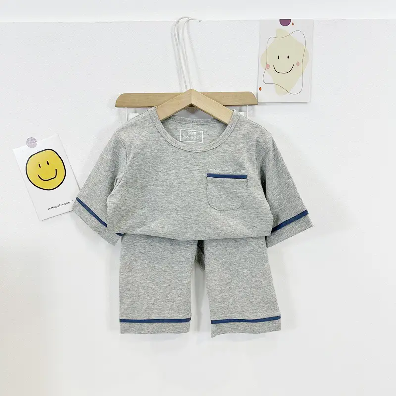 Children's Yellow 2-Piece Sleep Suit Medium Large