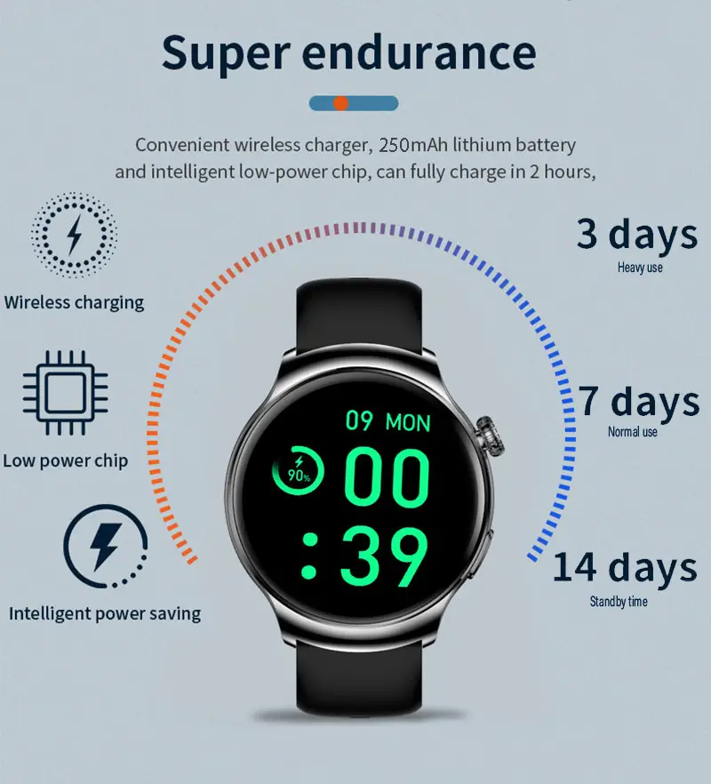 Z93 Pro Smart Watch Bluetooth Multi-Function Call Watch — feature 16