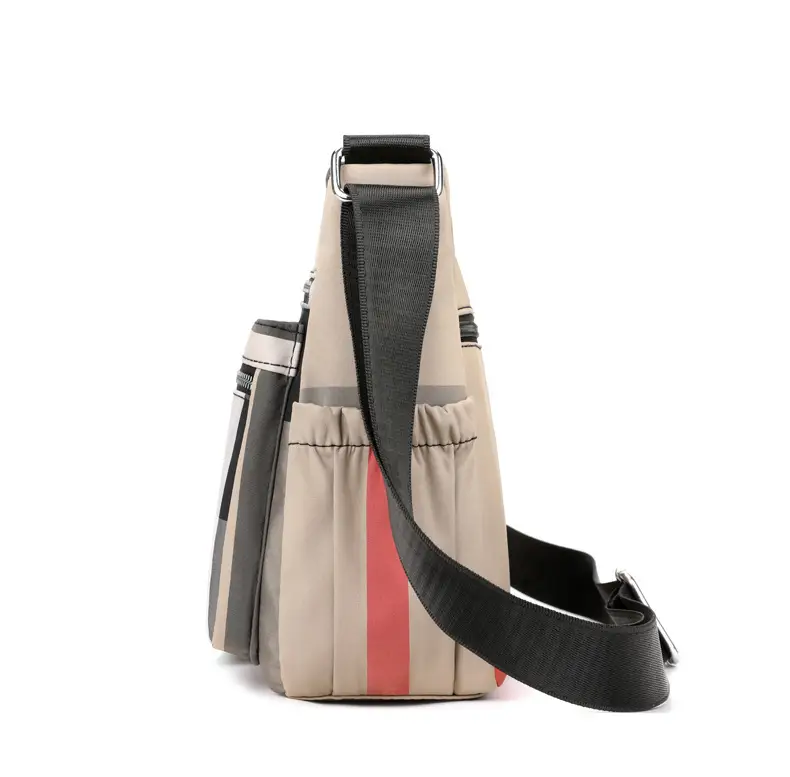 Women's Plaid Nylon Shoulder Bag 2024 New Spring — feature 20
