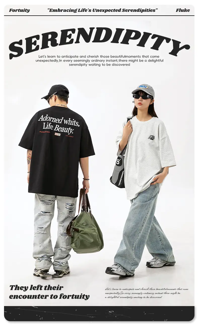Adorned Whites Life Beauty Cotton T-Shirt Black Short Sleeve — feature 2