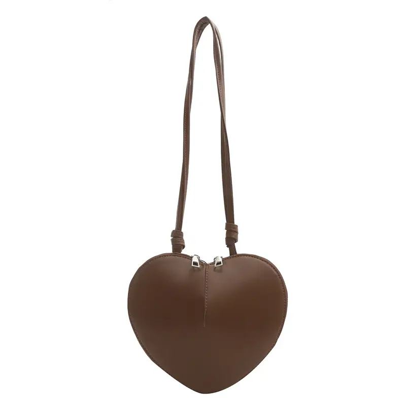 Pink Heart Shoulder Bag for Women Valentine's Day