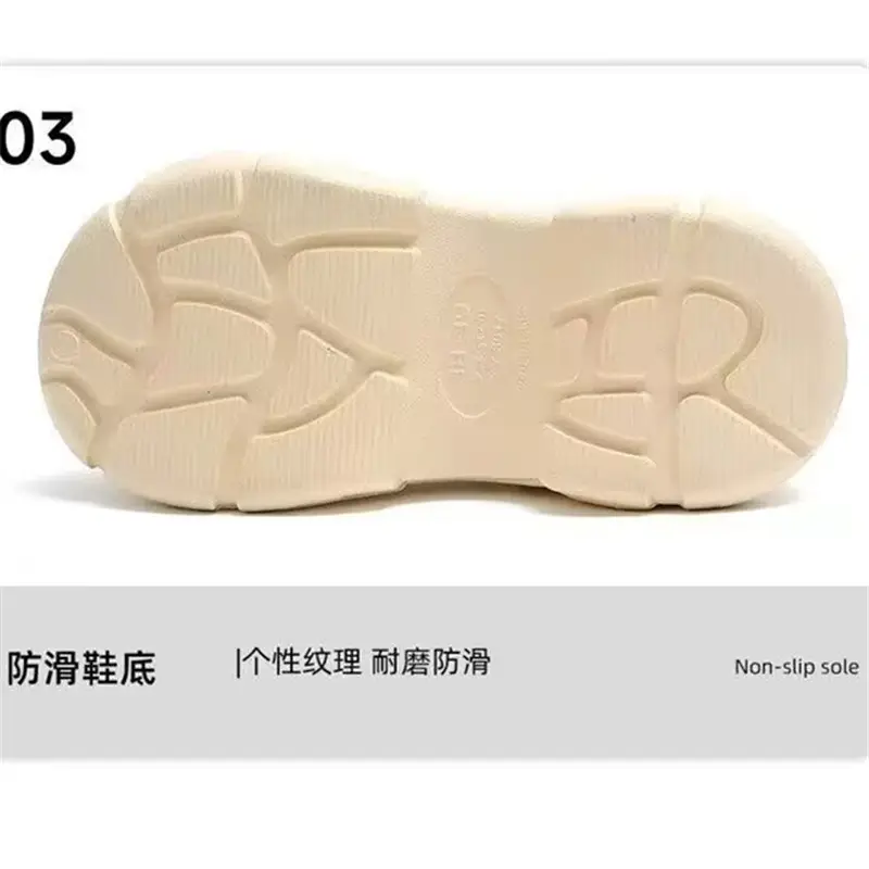 Lu Langsen New Summer Thick Sole Height Increase Couple Home Beach Hole Baotou Garden Shoes Outer Wear in stock Payment - Image 12