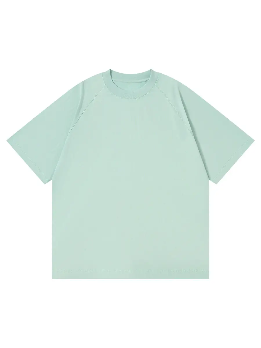 Men's 230g Ice Cotton T-Shirt Round Neck Summer - Image 10
