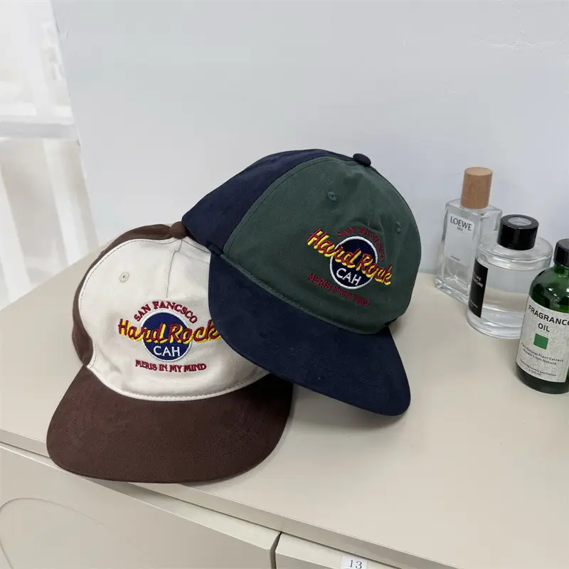 American Retro Letter Embroidered Baseball Cap Men Women Summer Street Hip Hop Peaked Cap - Image 4