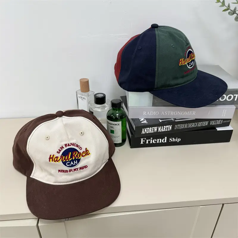 American Retro Letter Embroidered Baseball Cap Men Women Summer Street Hip Hop Peaked Cap - Image 5