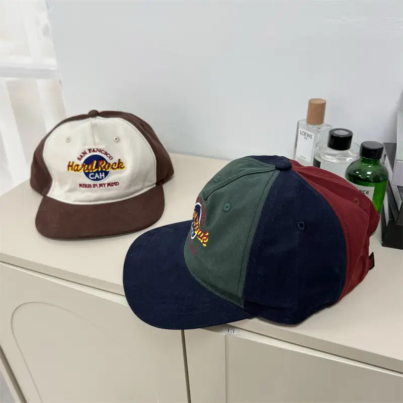 American Retro Letter Embroidered Baseball Cap Men Women Summer Street Hip Hop Peaked Cap - Image 6