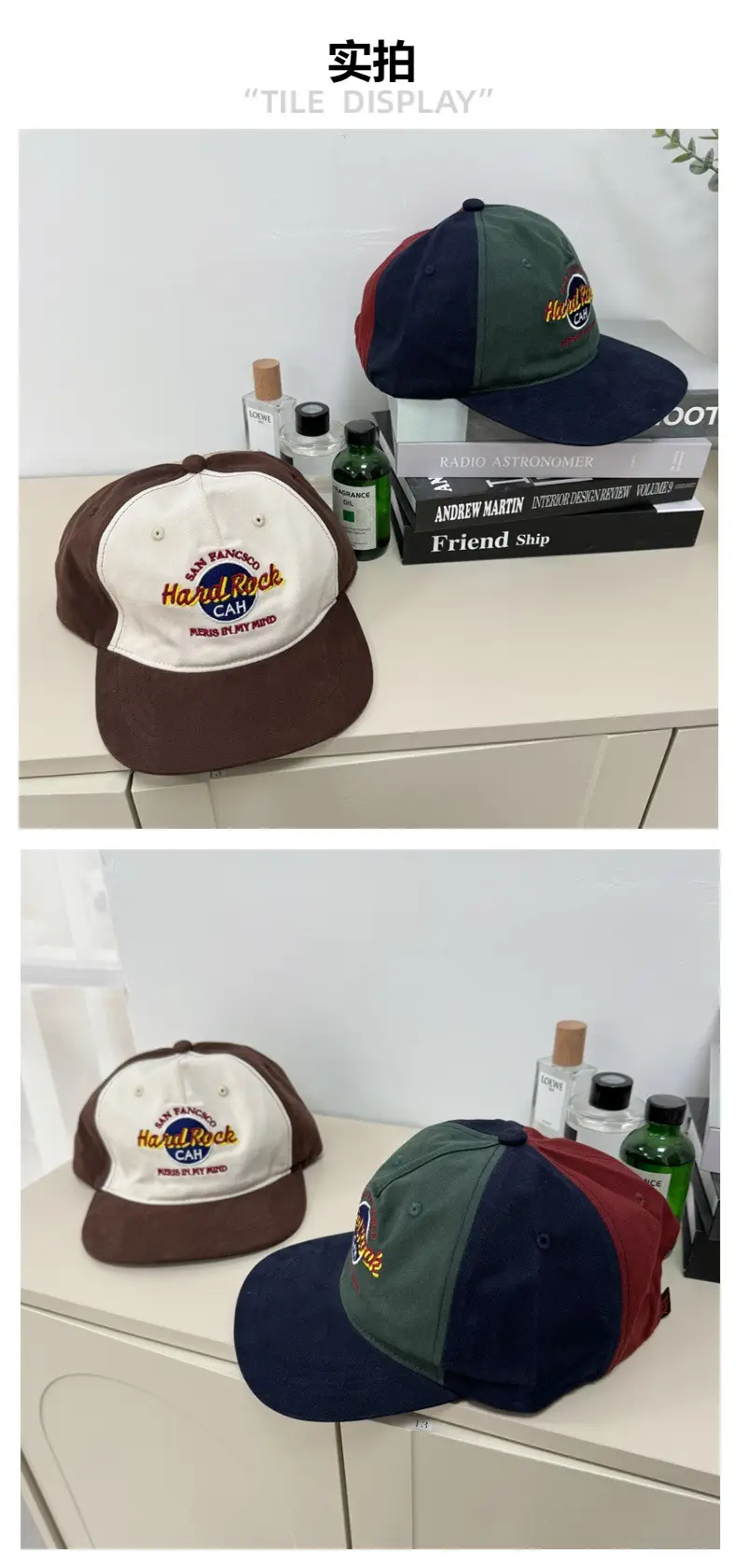 American Retro Letter Embroidered Baseball Cap Men Women Summer Street Hip Hop Peaked Cap — feature 3