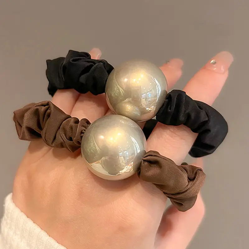Brown Pearl Hair Band for Women Girls 2024 - Image 6