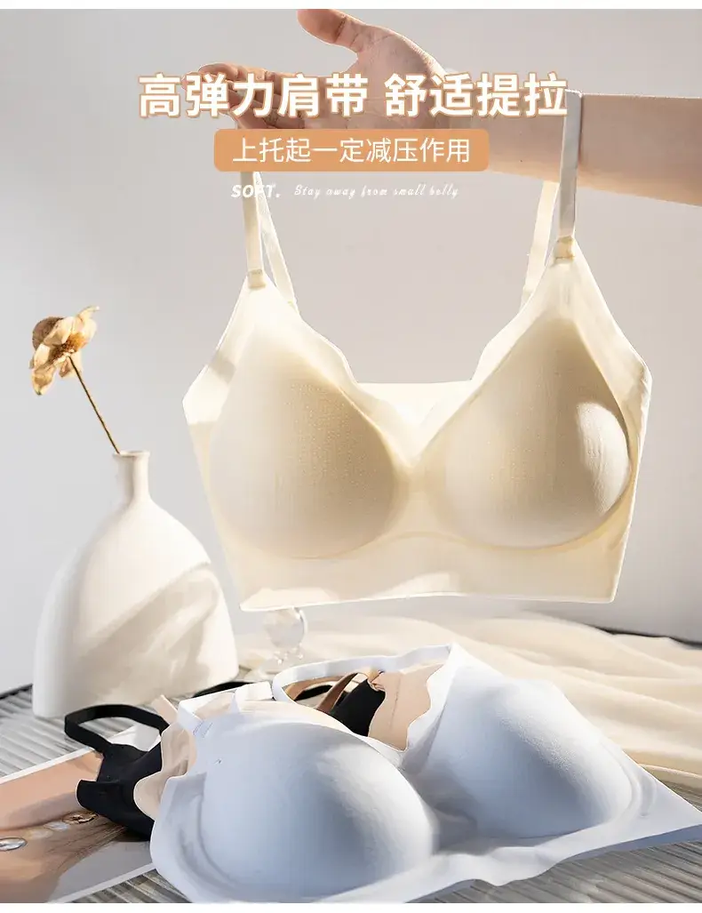 Meizhai Women's Summer Thin Push Up Bra Soft Support — feature 8
