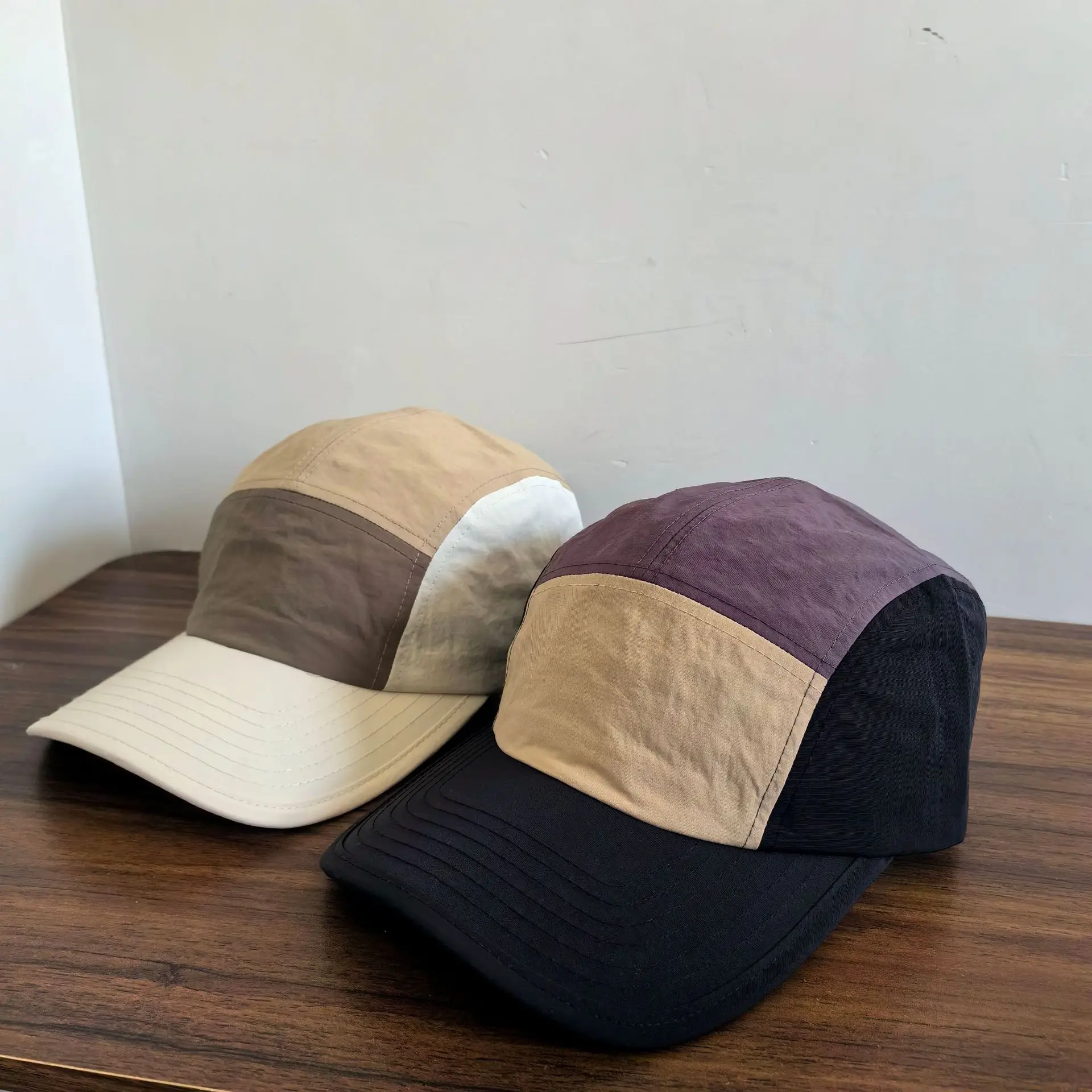 2024 Men Women Peak Cap Color Matching Korean Style Sun Protection Baseball Cap - Image 7