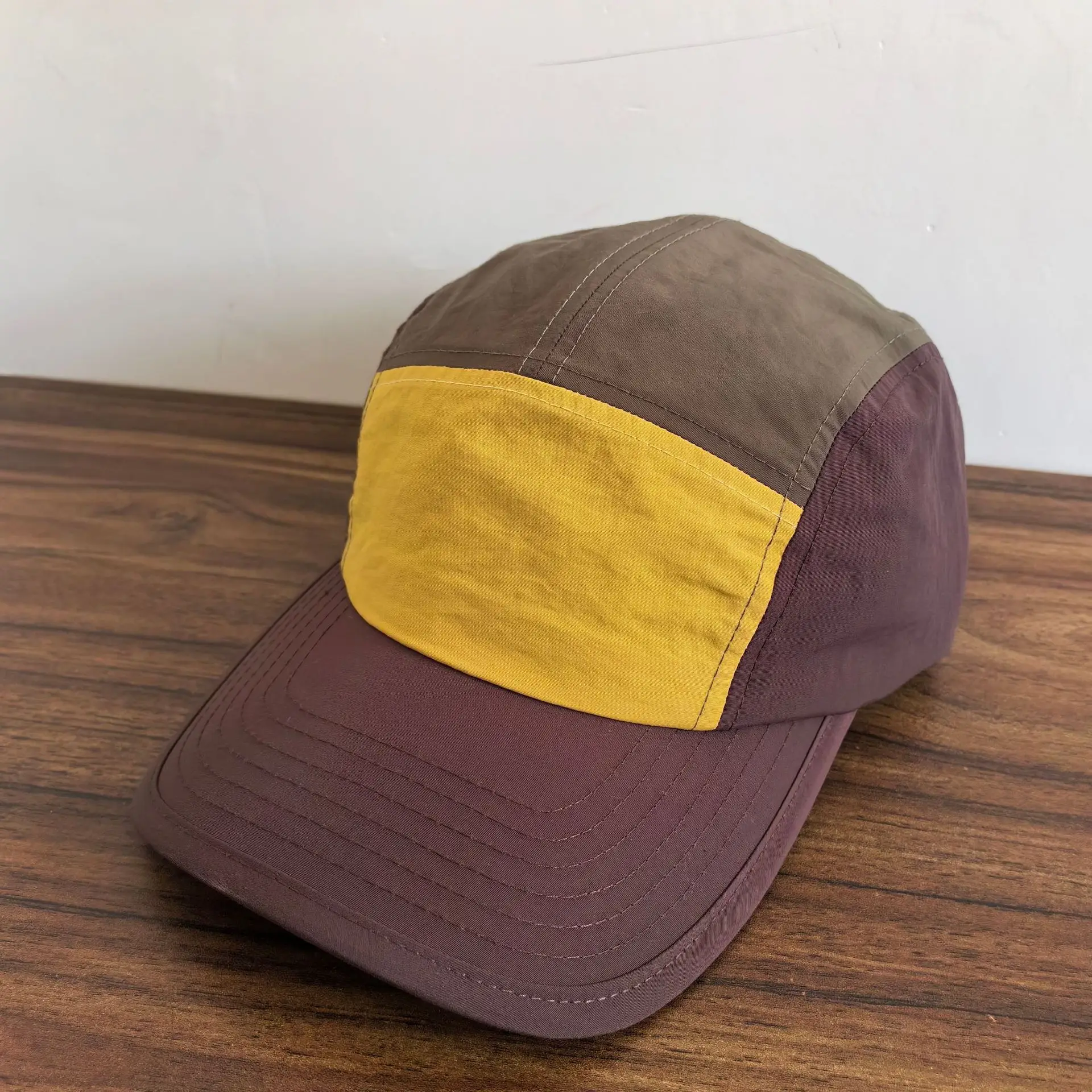2024 Men Women Peak Cap Color Matching Korean Style Sun Protection Baseball Cap - Image 3