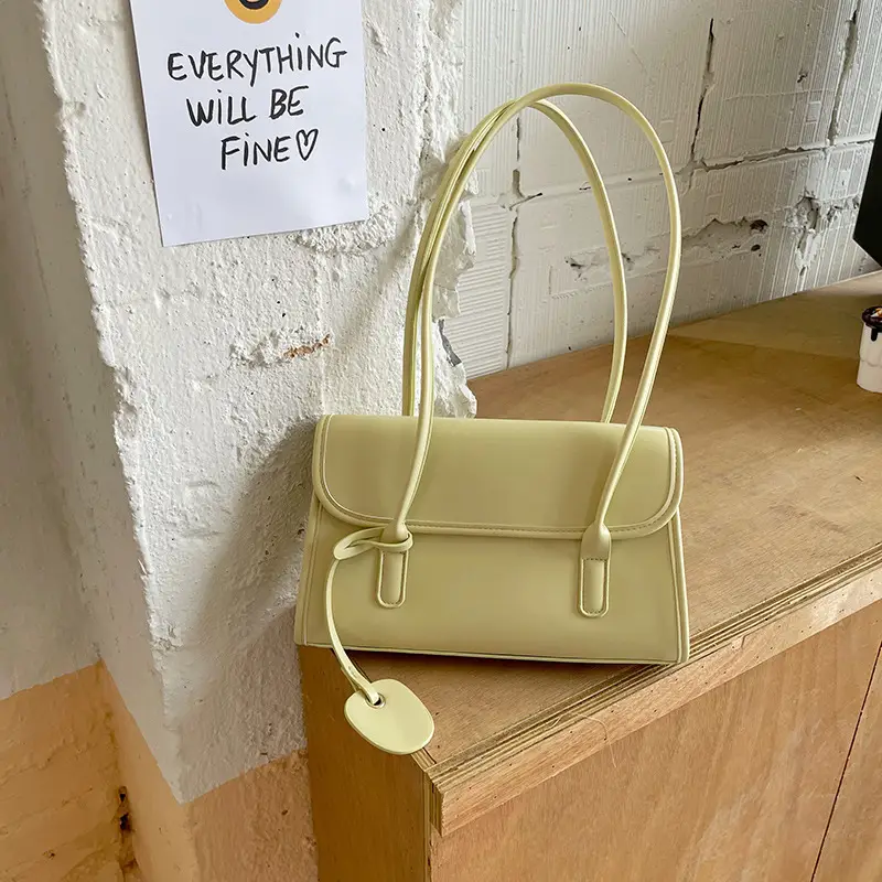Green French Niche Shoulder Bag for Women 2023 — feature 18