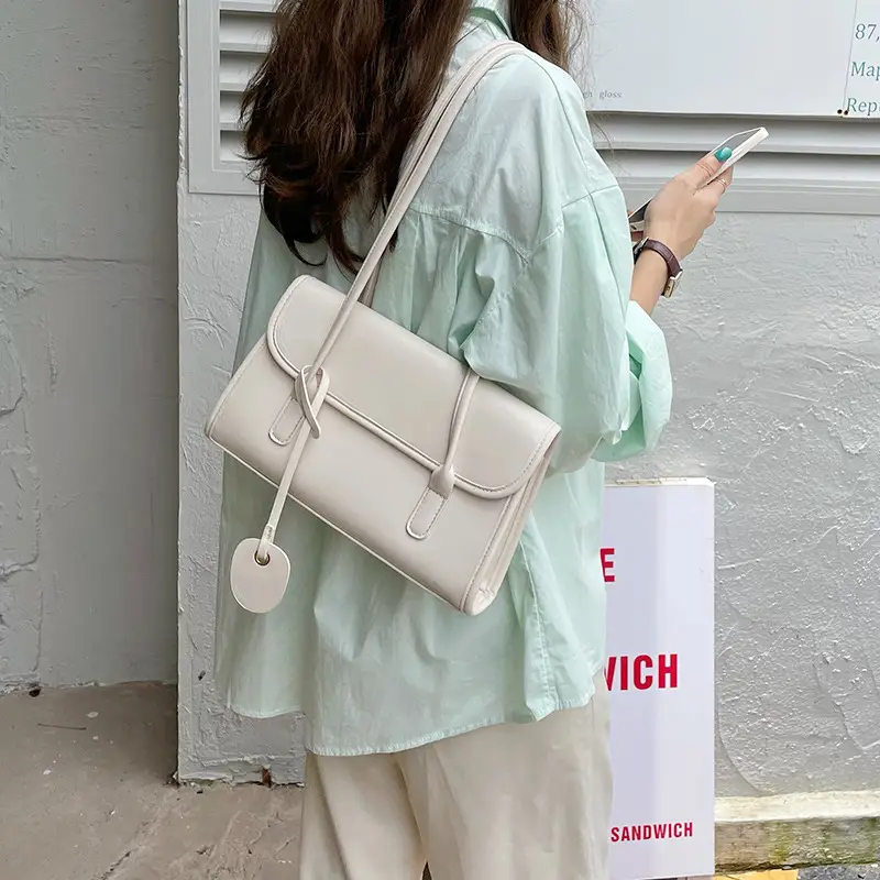 Green French Niche Shoulder Bag for Women 2023 — feature 28