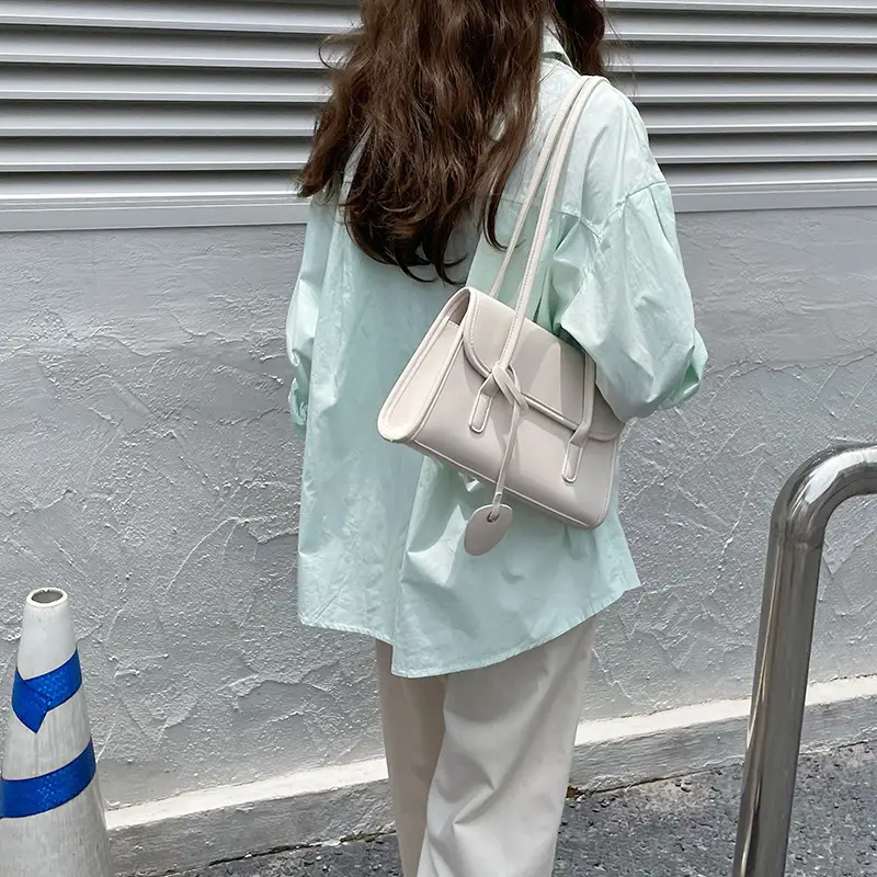Green French Niche Shoulder Bag for Women 2023 — feature 29