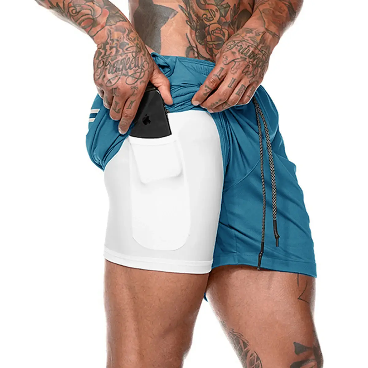European & American Fashion Plus Size Cross Border Sports Shorts — feature 14