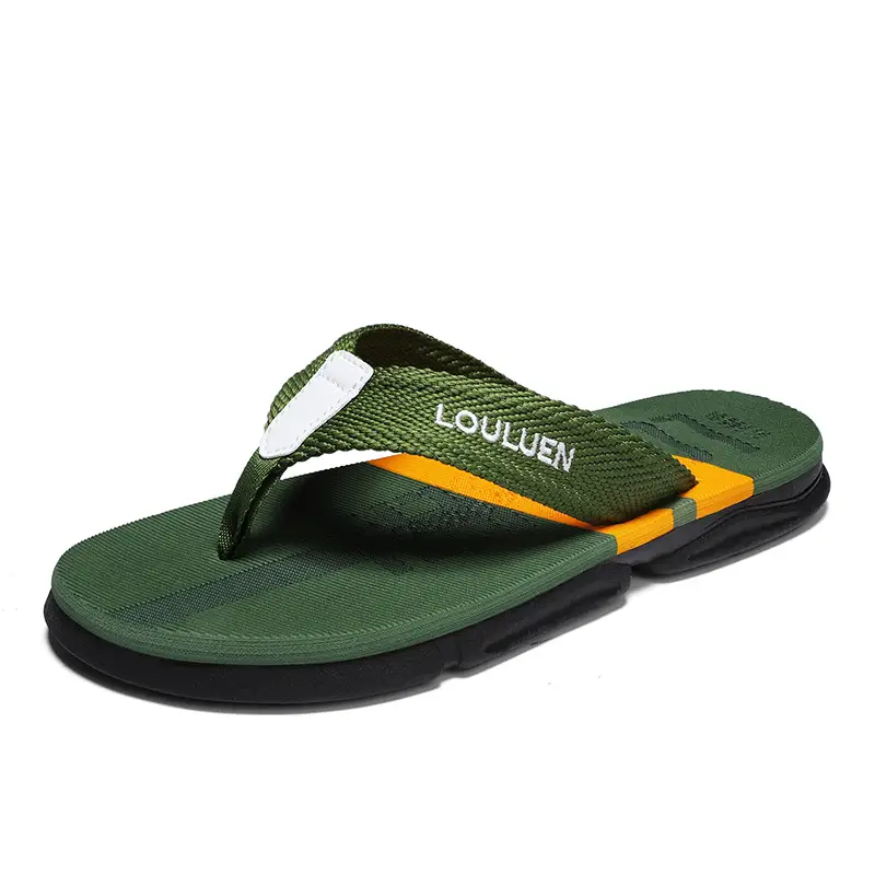 2025 New Cross-Border Flip-Flops Men's Summer Slippers Large Size Trendy Shoes Outdoor Beach Shoes Men's Flip-Flops Slippers - Image 9