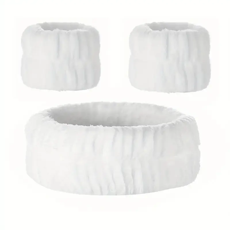 3-Piece Face Wash Hair Band Set for Women - Image 5