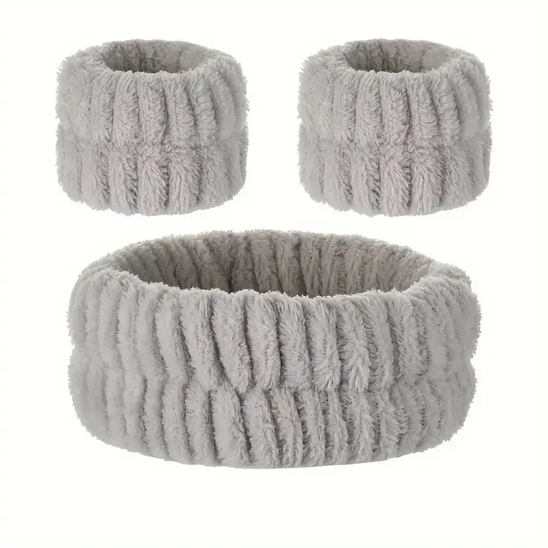 3-Piece Face Wash Hair Band Set for Women - Image 7