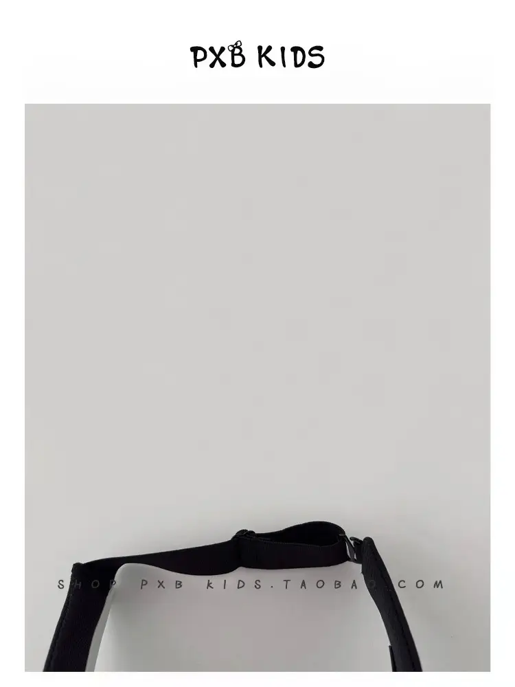 Kids Sunscreen Hat Black All-Match Summer Cap — feature 17