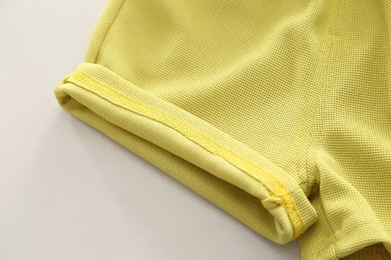 Girls Cotton Shorts Set Yellow Wish Sing Mot — feature 14