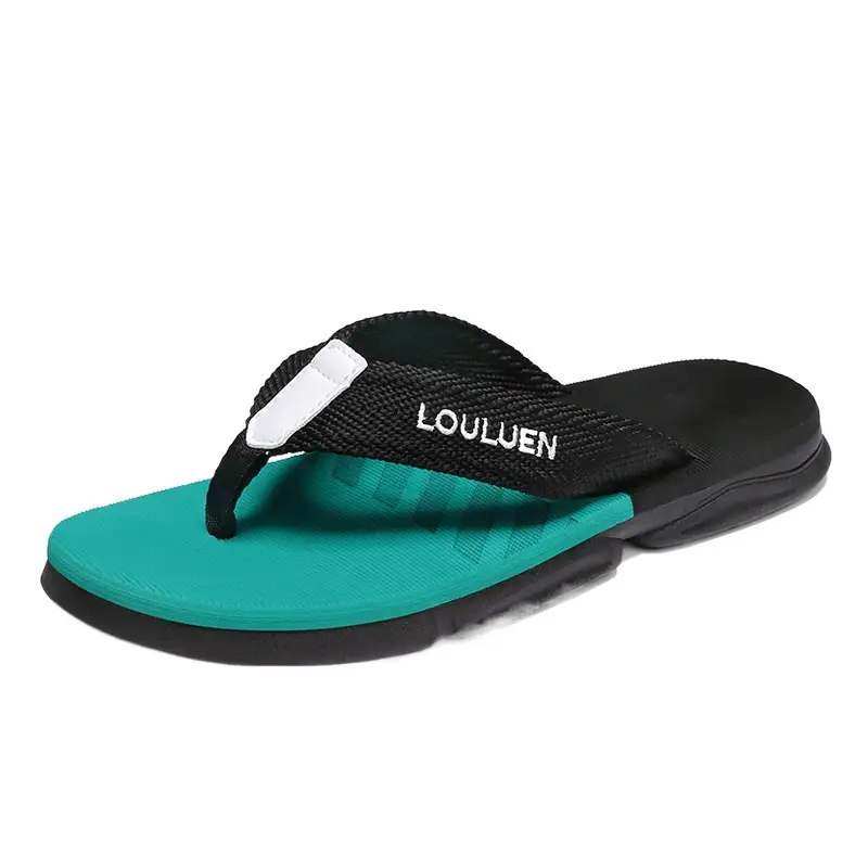 Cross-border plus size flip-flops men's summer wear non-slip flip-flops men's beach fashion Internet celebrity casual sandals - Image 6