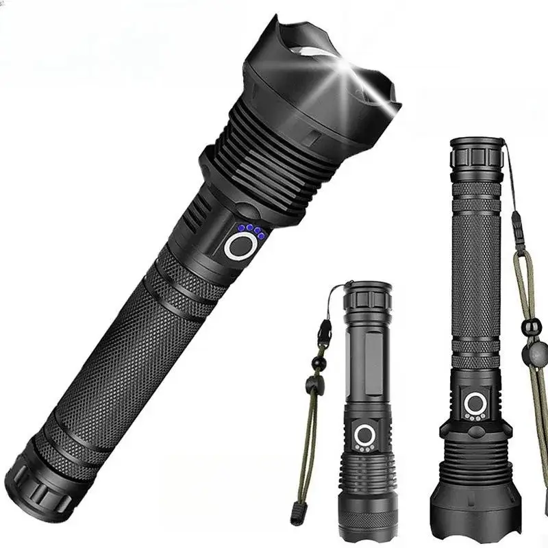 Cross-border LED Flashlight Waterproof Zoom Long Range Outdoor Use - Image 5