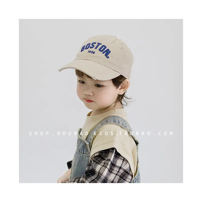 Boston 12345 Printed Baseball Cap for Boys - Image 14