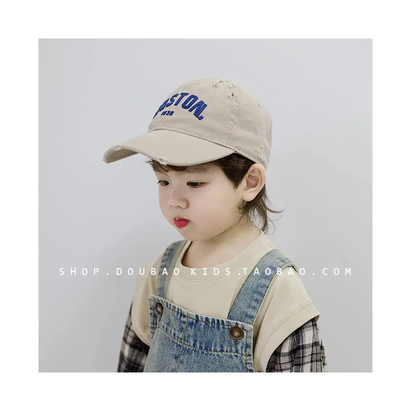 Boston 12345 Printed Baseball Cap for Boys — feature 3