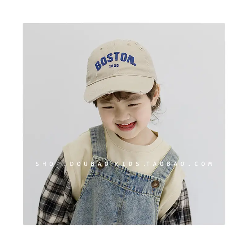 Boston 12345 Printed Baseball Cap for Boys — feature 6
