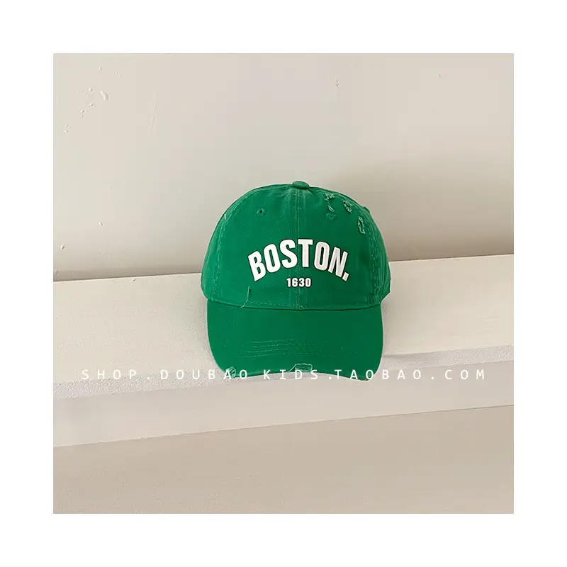 Boston 12345 Printed Baseball Cap for Boys - Image 10