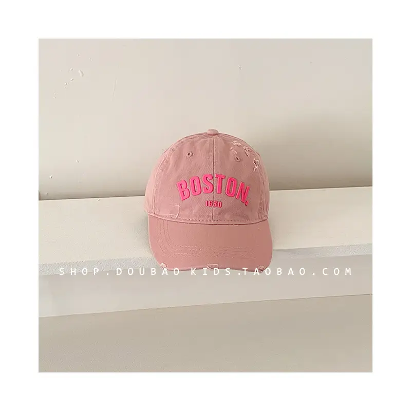Boston 12345 Printed Baseball Cap for Boys - Image 4