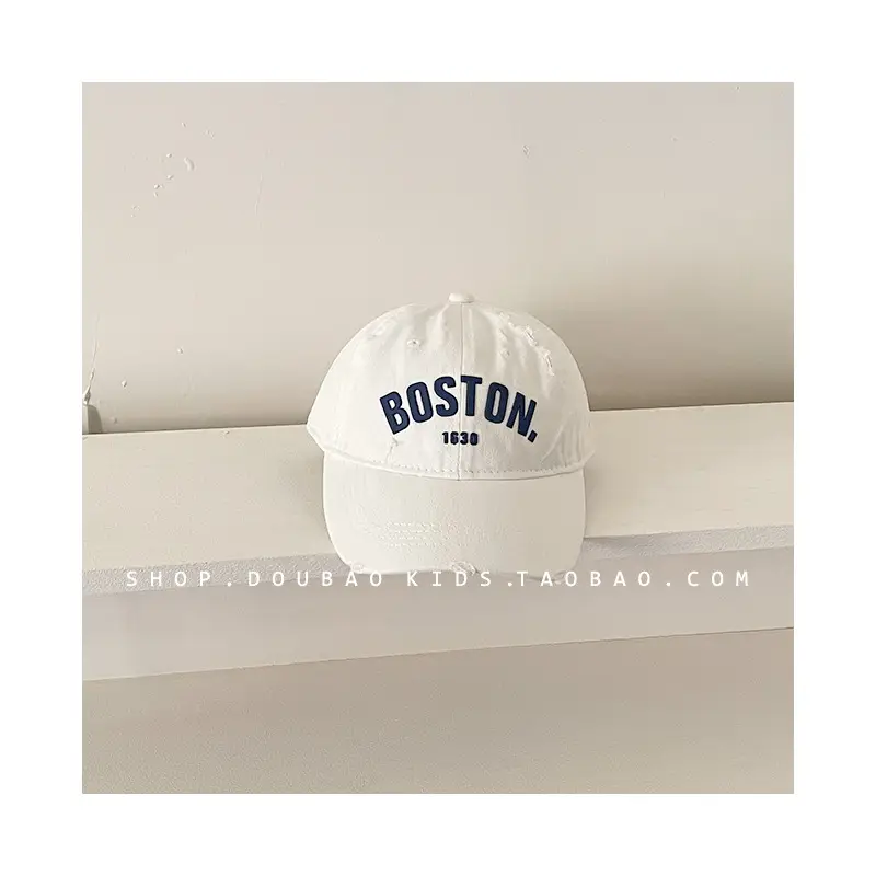 Boston 12345 Printed Baseball Cap for Boys - Image 7