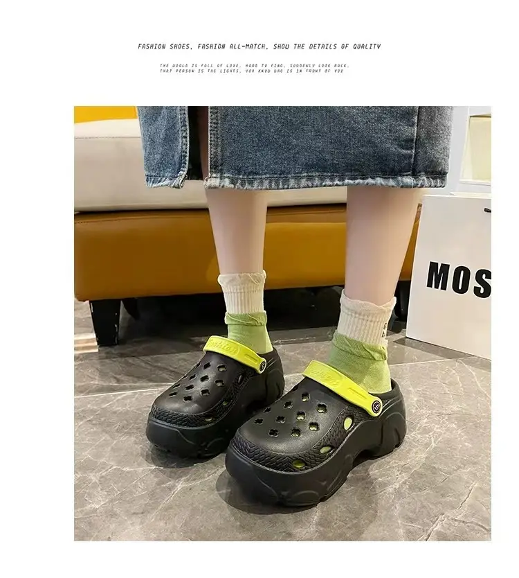 New Fashion EVA Shoes White Thick Sole Summer — feature 11