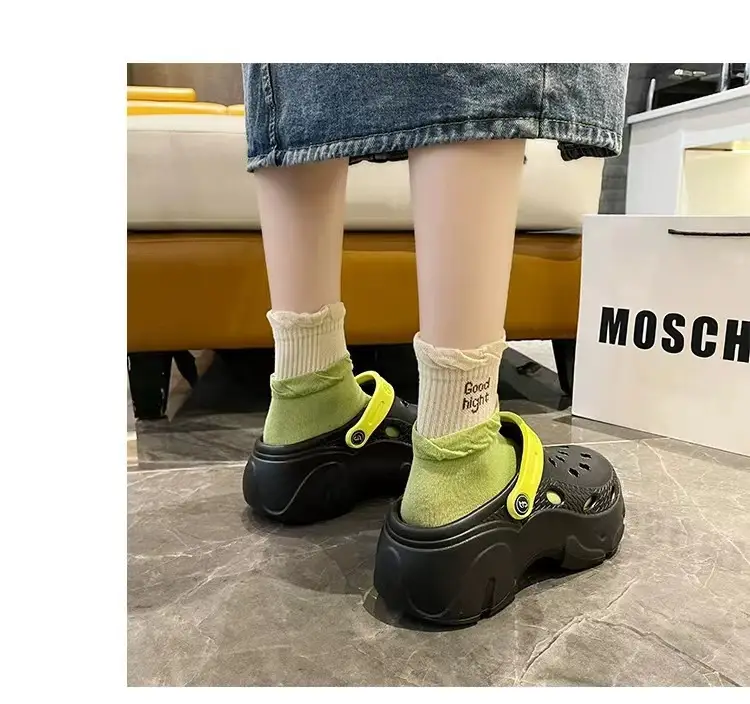 New Fashion EVA Shoes White Thick Sole Summer — feature 13