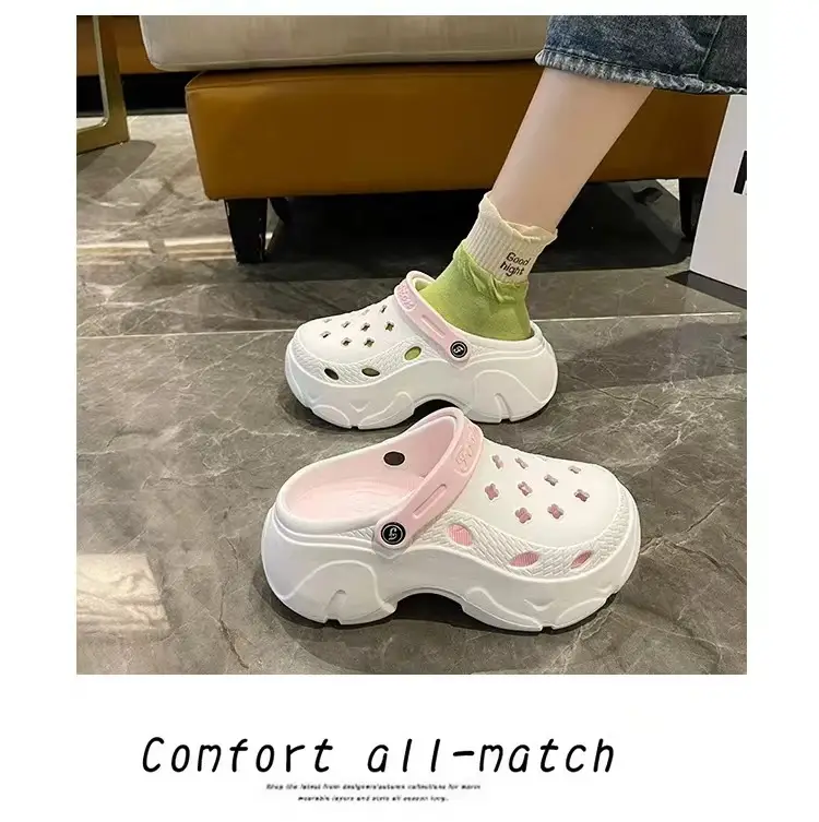 New Fashion EVA Shoes White Thick Sole Summer — feature 15
