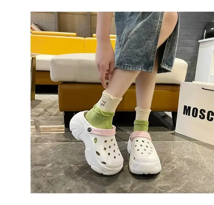 New Fashion EVA Shoes White Thick Sole Summer — feature 17