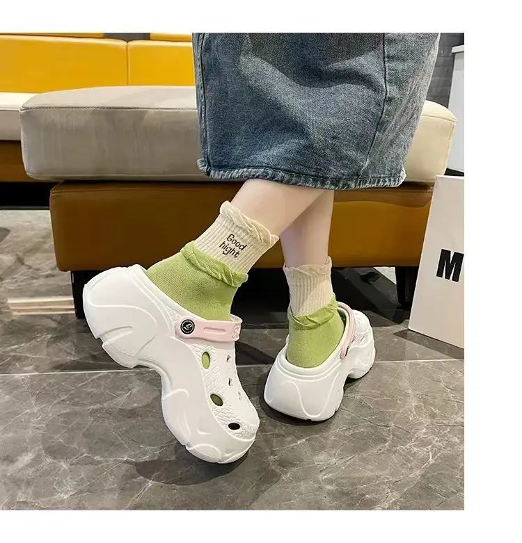 New Fashion EVA Shoes White Thick Sole Summer — feature 18