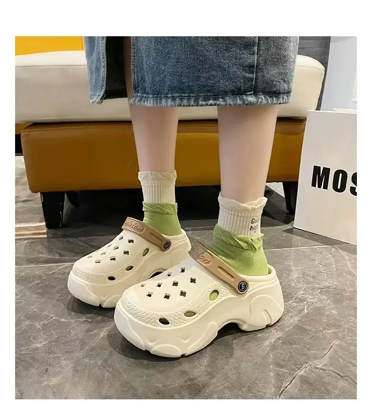 New Fashion EVA Shoes White Thick Sole Summer — feature 21